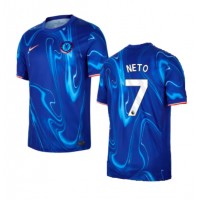 Pánský Fotbalový dres Chelsea Pedro Neto #7 2024-25 Domácí Krátký Rukáv